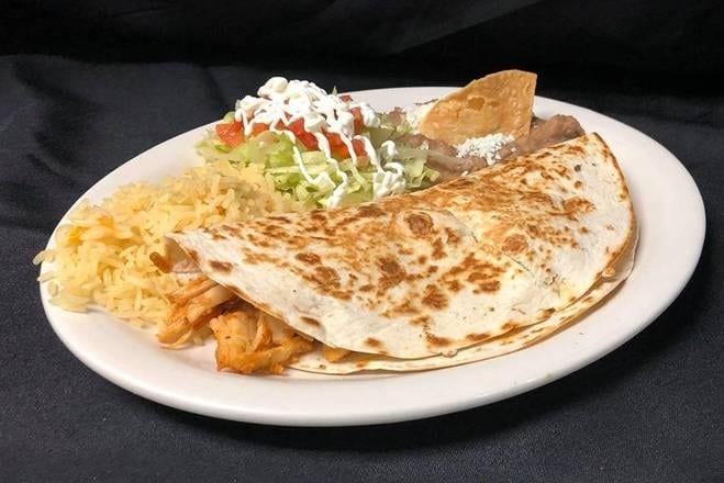 Quesadilla Supreme De Camaron.